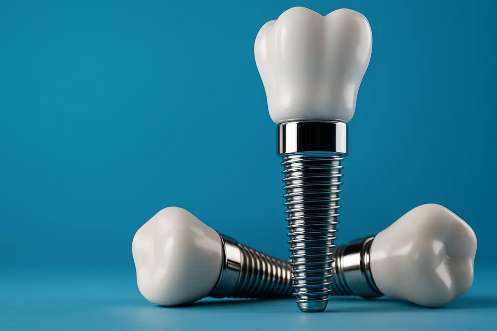 Implant dentar Bredent Germania cu bont protetic inclus la preț special, soluție modernă pentru înlocuirea dinților la Dentio Clinic București